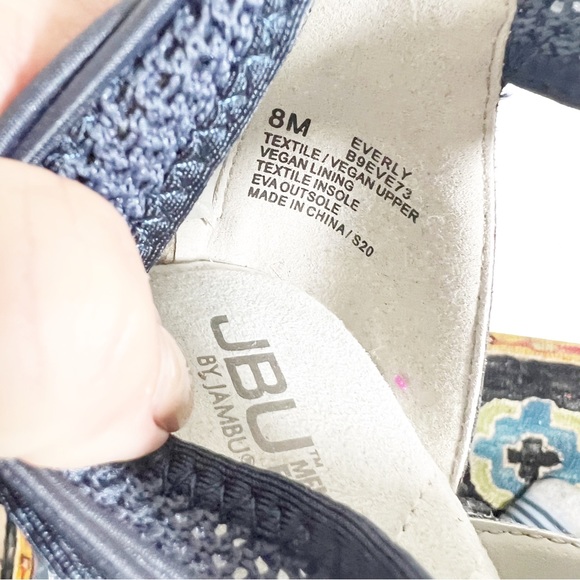Jambu/JBU Everly navy sandals NWOB - Size 8 - Picture 8 of 8